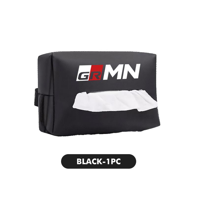 

For Toyota Car Center Console Armrest Napkin Box Hanging Tissue Boxs Auto Storage Accessories Gazoo Racing TRD Corolla Yaris Chr