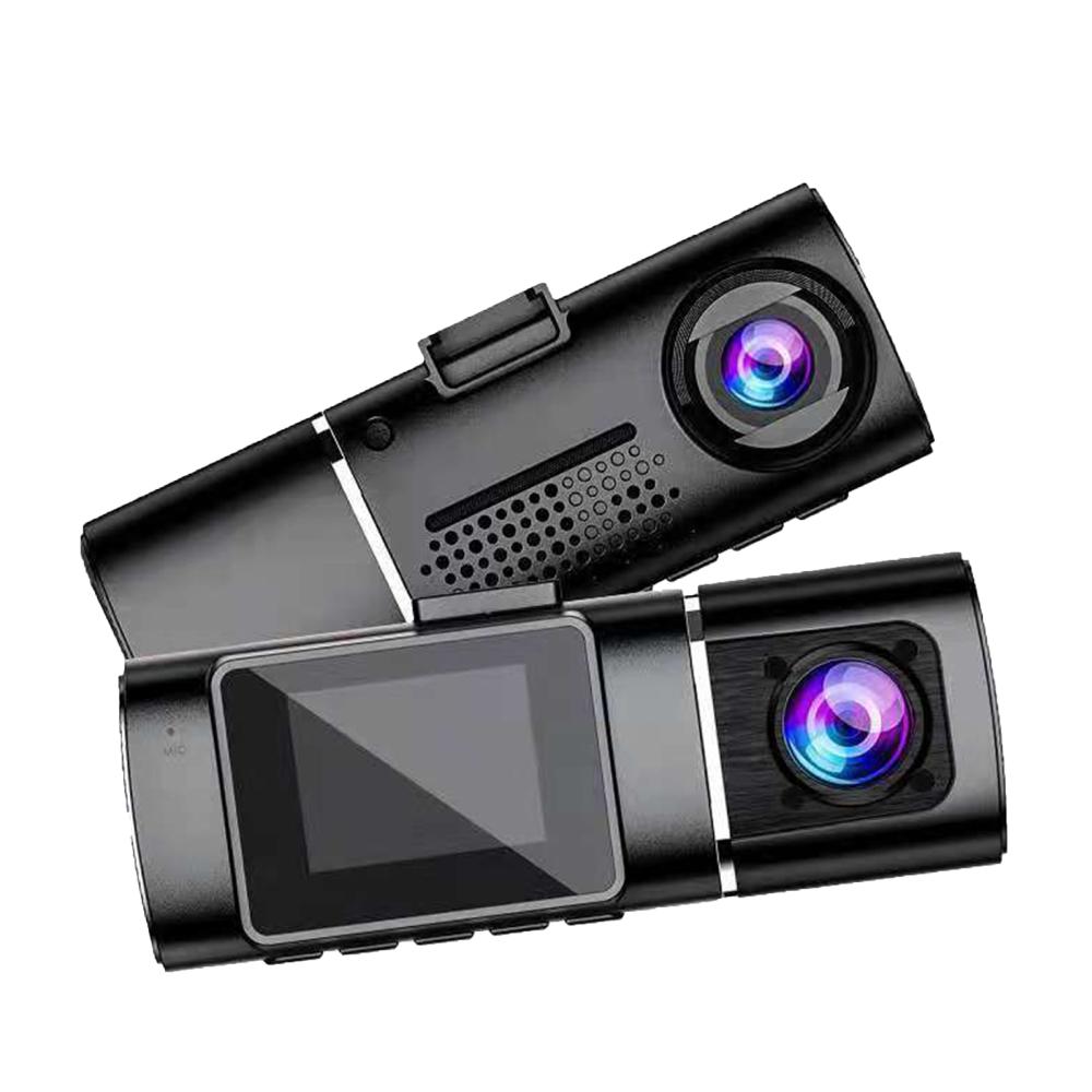 

1,5-дюймовый UHD 4K+1080P Автомобильный видеорегистратор с двумя объективами, супер ночное видение, циклическая запись, автомобильные аксессуары none