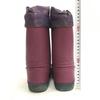 USED/L.L.Bean Insulated Rubber Snow Rain Boots Pink Size 23.024.0cm
