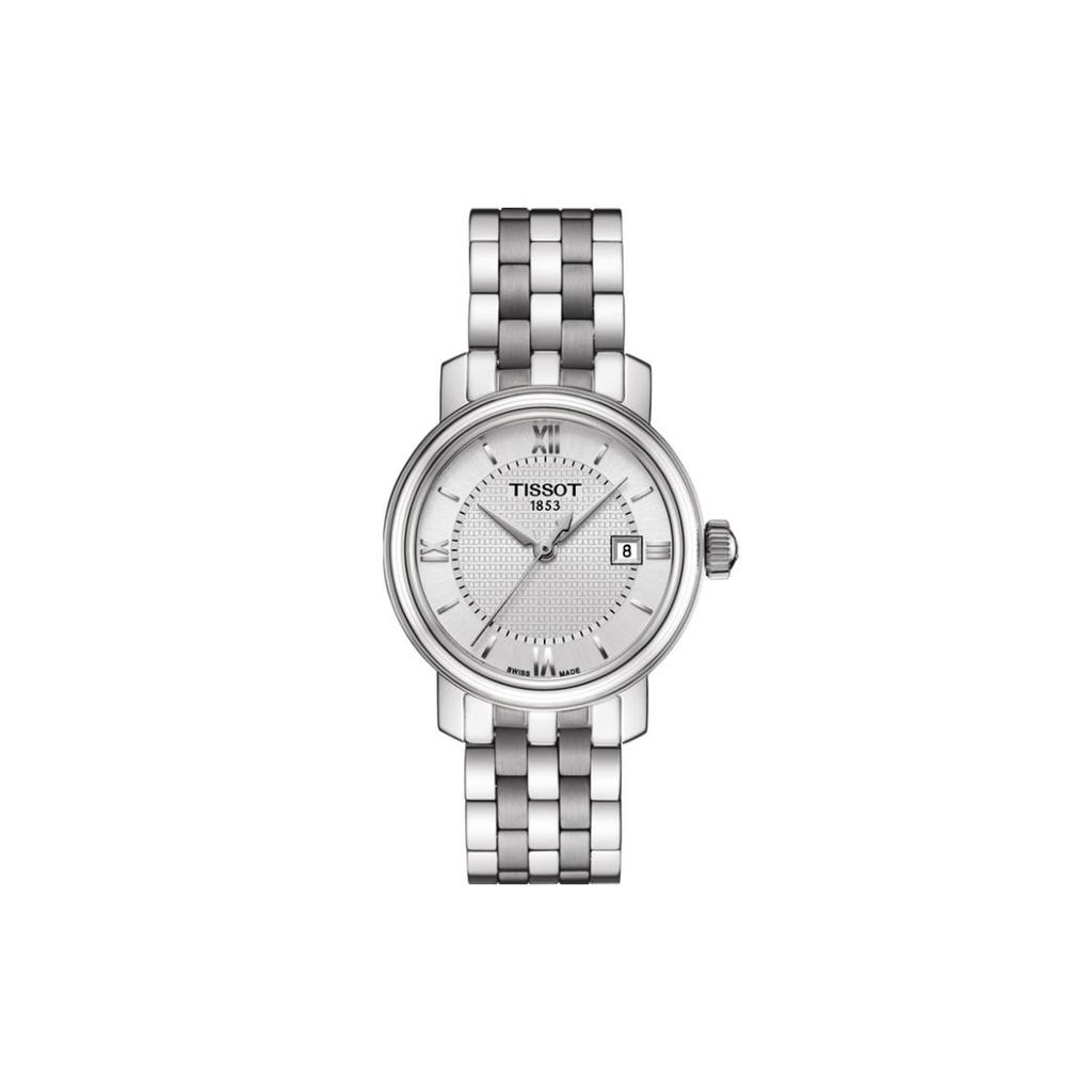 TISSOT Harbor Collection Quartz Movement Women's Watch 29mm Silver Dial Stainless Steel Case T097.010.11.038.00