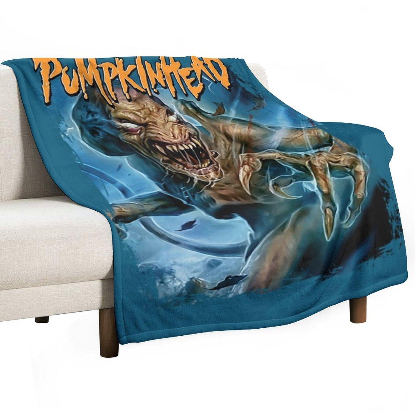Плед Pumpkinhead Косплей Аниме Экстра Большой Плед Спальный Мешок Персонализированный Подарок Пледы 30x40in