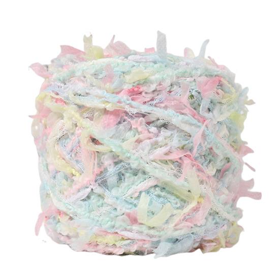 1/2Pcs 100G Hand Blended Yarn Ball DIY Handmade Knitting Crafts Bags Gloves Tassels