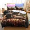 Popular Tv Show Supernatural Bedding Set Comforter 3D Print Fashion Duvet Cover Set Home Textile Decor Queen King Single Size