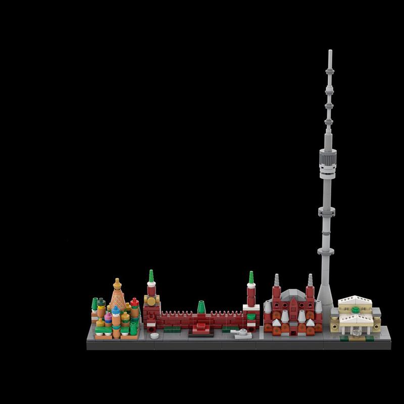 

MOC Building Blocks SBillionaires Row NYC DIY Assemble Bricks Skyline Architecture Educational Creative Xmas Toys Gifts PDF Guide by Email