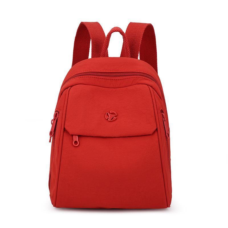 Schoolbag Mini Travel Lightweight Oxford Cloth Backpack Women's 1011 New Casual Texture Anti-splashing Nylon Small Backpack
