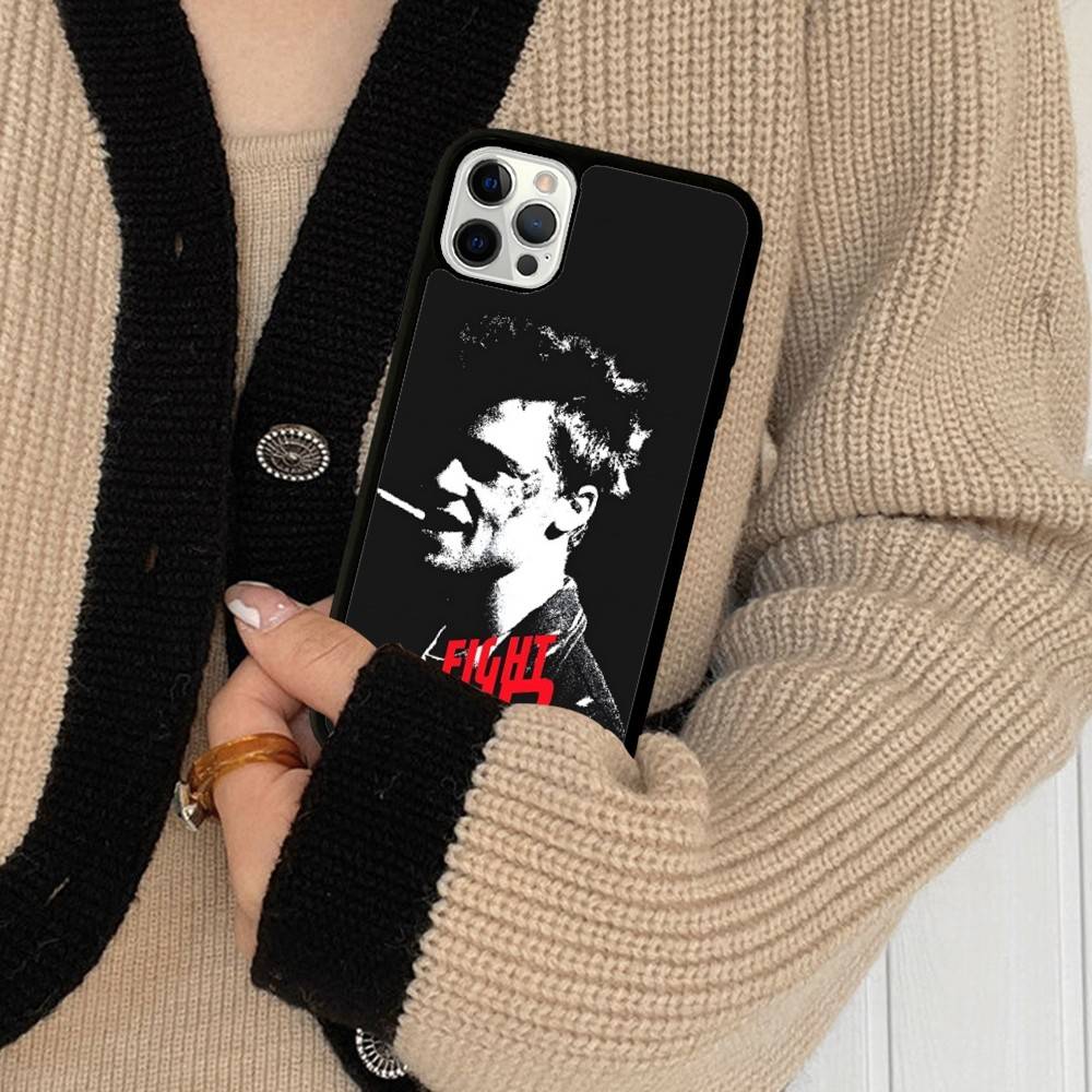 M-Movie F-Fight Club Phone Case For Iphone 16 15 14 13 12 11 Pro Max Plus Shockproof TPU+PC Hard Case