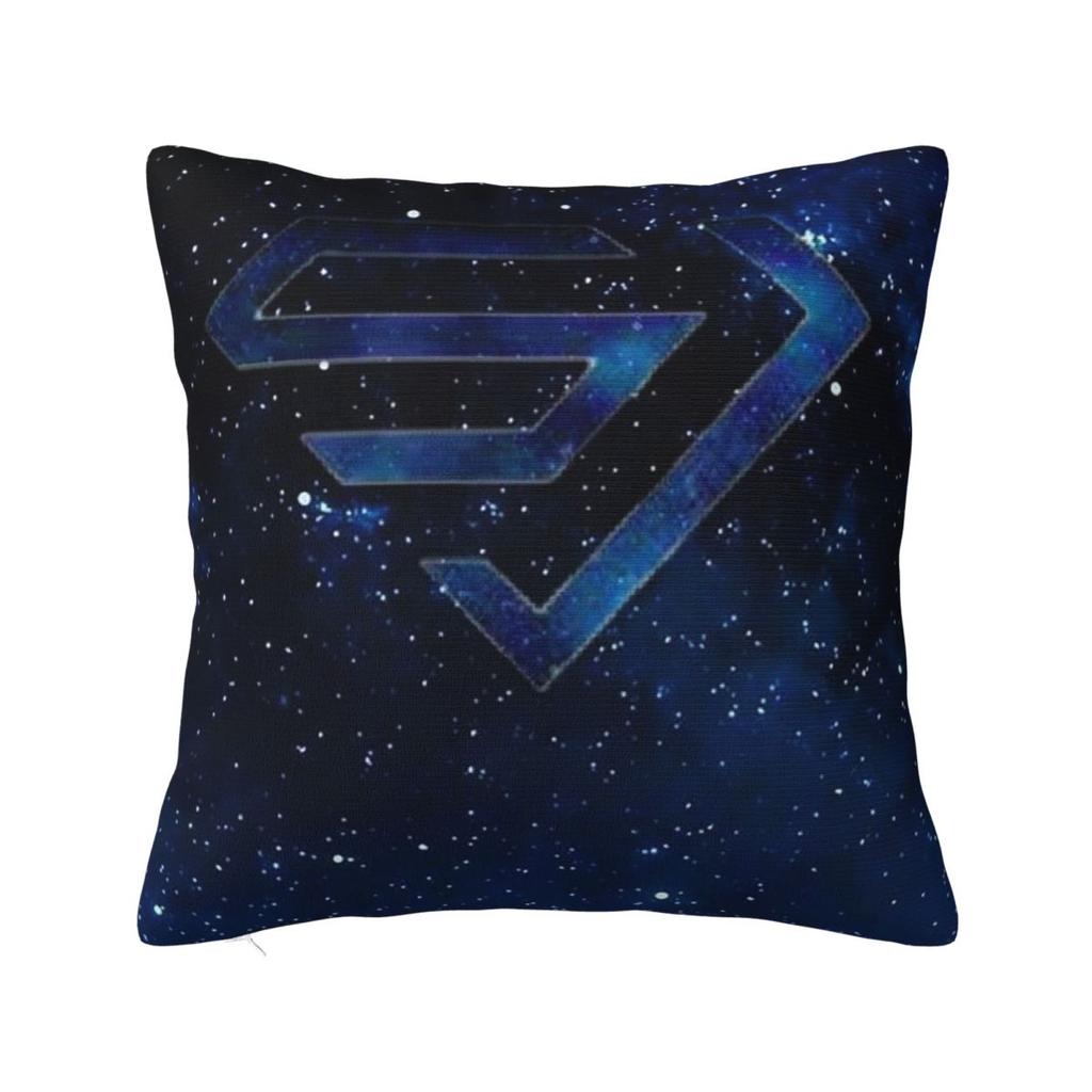 Super Junior Logo  Square Pillowcase Cushion Cover Pillow Case Throw Pillow Cover for Home Sofa Living Room