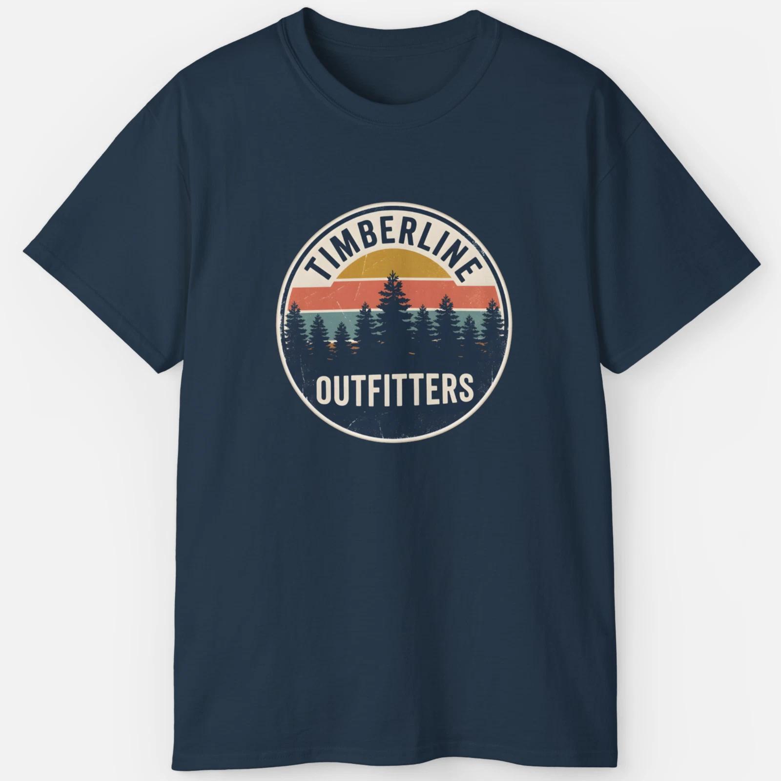 Рубашка Timberline Outfitters – Ретро-футболка для приключений на природе 2XL