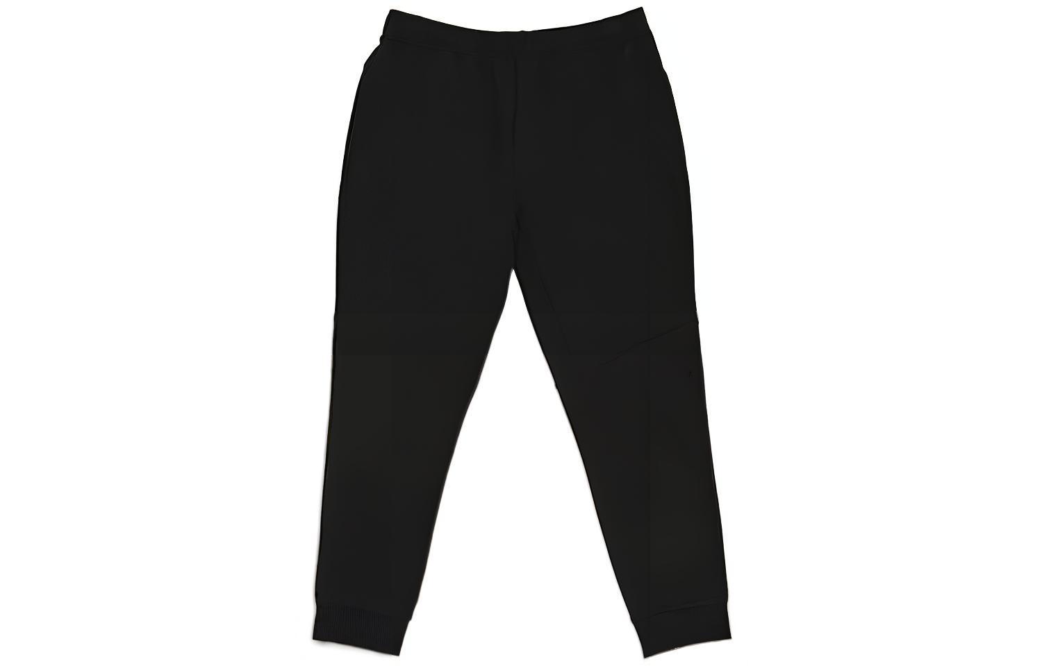 

New Balance Knitted Sweatpants Men s Black Moderate Cuffed Pants AMP25014-BK M