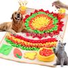 Dog Snuffle Mat Mental Stimulation Slow Feeding Cat Interactive Foraging Toy Washable Fleece Scented Puzzle 80x60cm