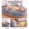 Cozy Winter Cushion for Dogs & Cats - Removable, Washable Sleeping Pad for Small Pets