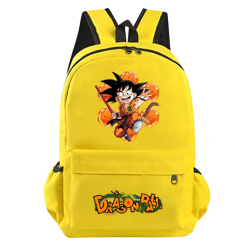 Anime Dragon Ball Cute Cartoon Backpack Document Bag for Girl Boy Teenager Best Gifts Schoolbag Men Women Leisure Travel Unisex Bagpack Rucksack