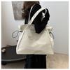 Women's Oxford Large Capacity Tote Bag Fashionable School Commute Shoulder Handbag Simple Casual Daily Purse