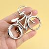 Creative Bike Keychain Bottle Opener Alloy Gift Bag Backpack Hanging Decoration For Men Cycling Enthusiasts