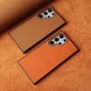 Premium Genuine Leather Case For Samsung Galaxy S24 Ultra S23FE S22 S21FE S20 Cover Full Protection Shockproof Back Carcasa