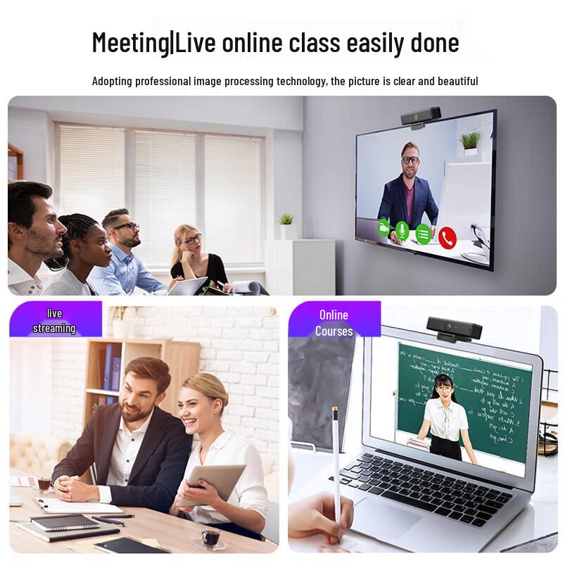 HIKVISION DS-U62 1080P USB Webcam with Microphone