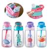 Water Kids Sippy Cup Creative Cartoon Baby Feeding Cups With Straws Leakproof Water Bottles Outdoor Portable Children'S Cups