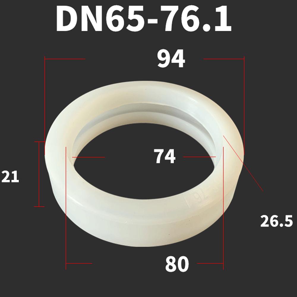 DN0.75-200 VMQ Slicone Rubber Sealing Seal Gasket Strip For Hough Section Coupling Clamp O-shaped groove
