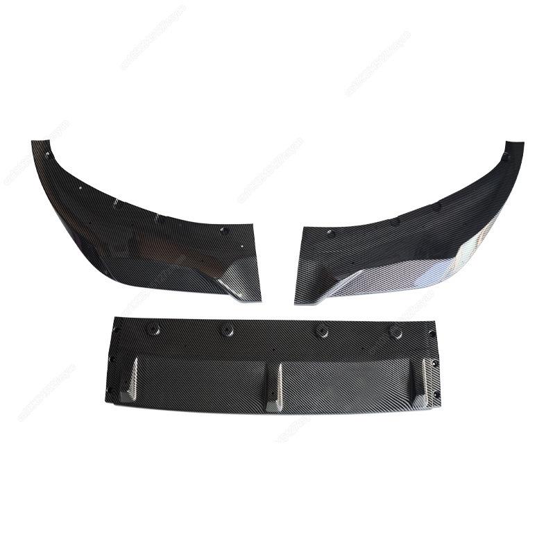 MP Style Car Front Bumper Splitter Lip Spoiler For BMW 7 Series G11 G12 740i 750i Li M760Li M-Sport 2019-2025 Facelift Bodykits