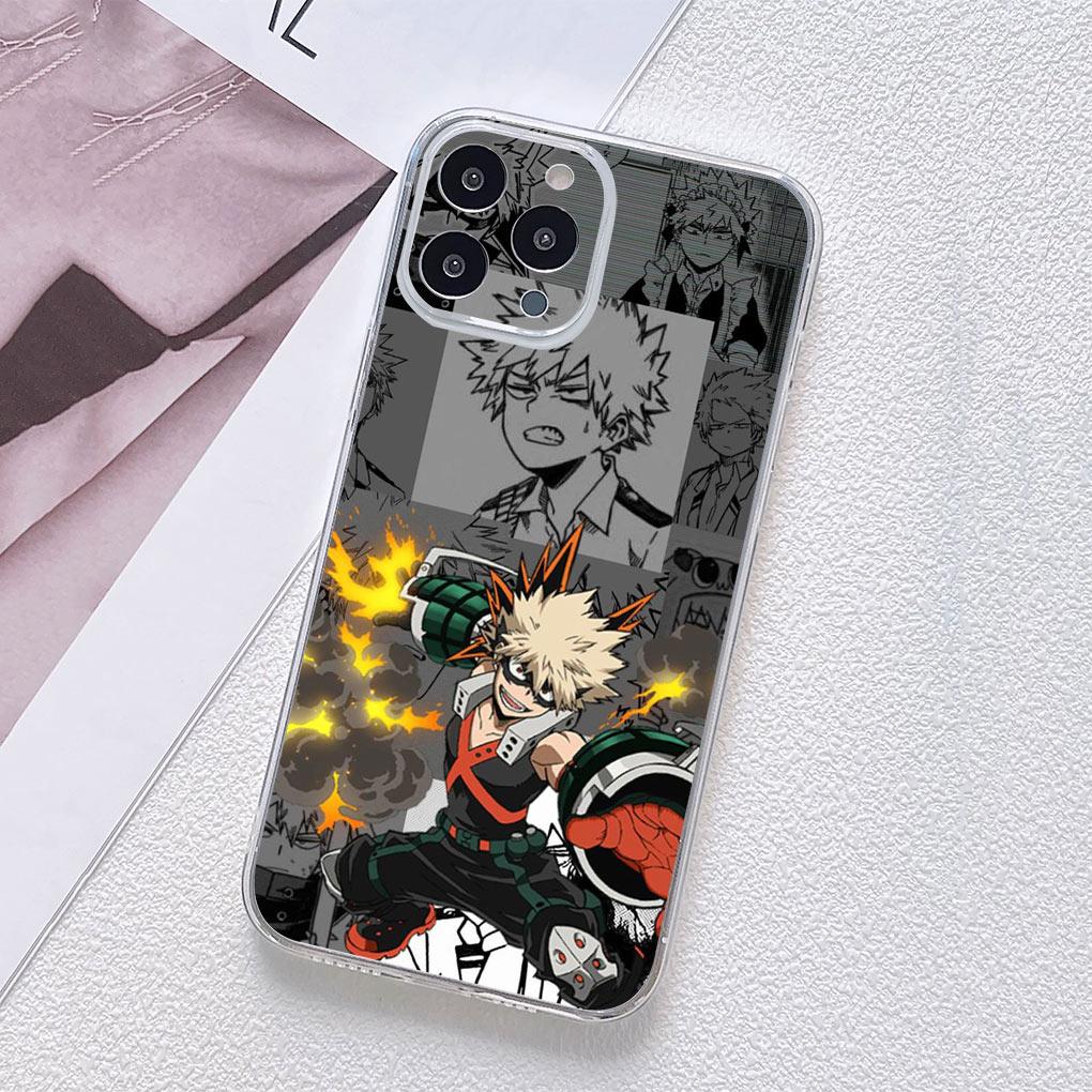 My Hero Academia Deku Bakugou Todoroki Cover for Motorola Moto G13 G14 G53 G54 G62 G72 G82 G84 E13 E20 G42 G32 G23 G22 Case