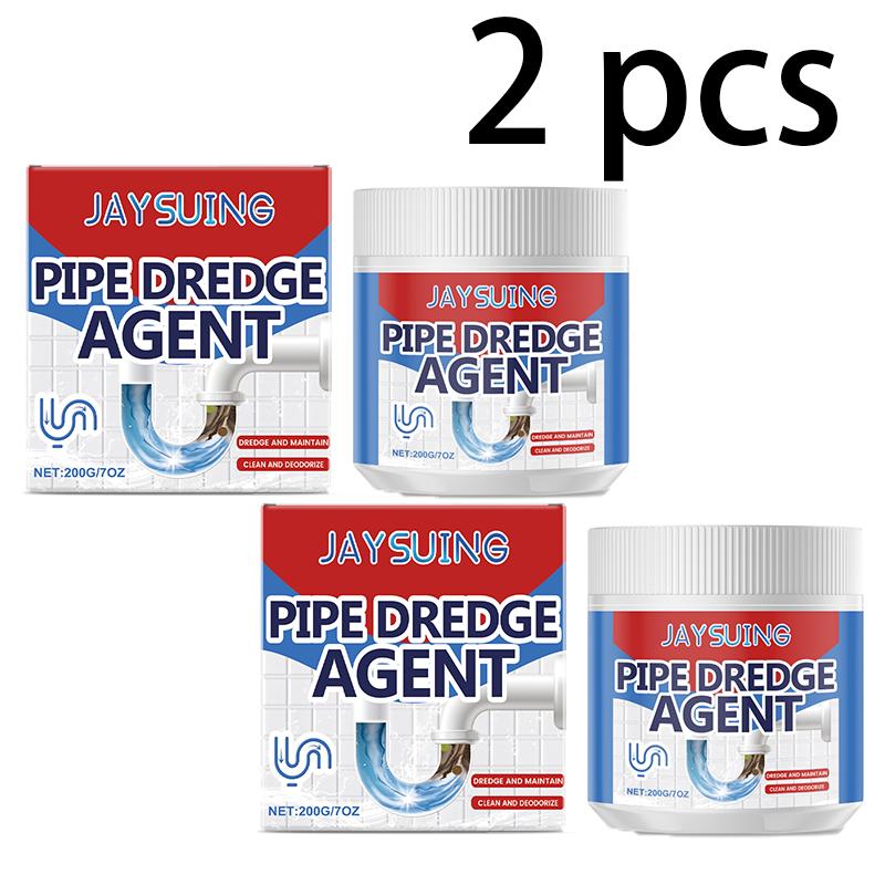 Pipe Unclogging Agent Sink Drain Kitchen Toilet Pipe Cleaning Dissolving Anti-Blocking Unclogging Powder