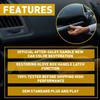 1X Glove Box Lock Compartment Handle For 1998 1999 2000 Dodge Durango Waterproof