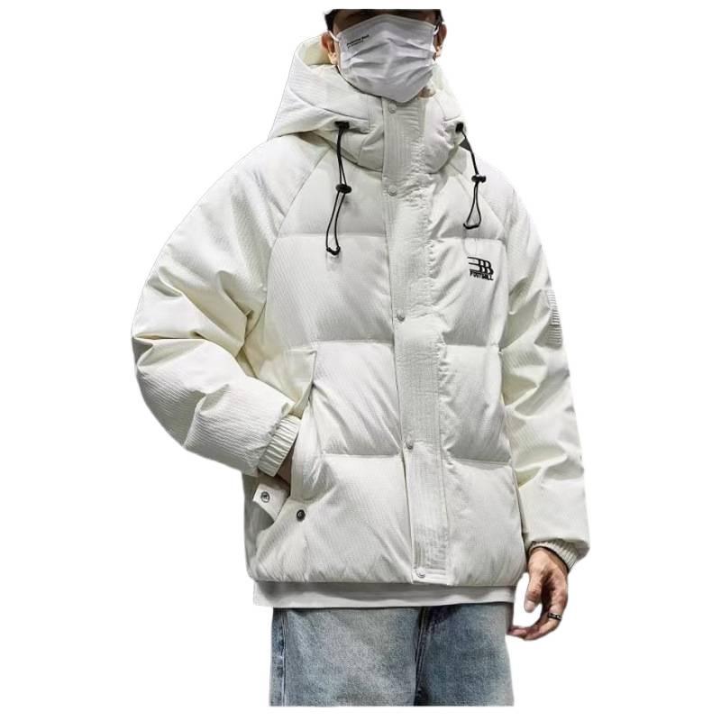 2024 Men's Trendy Thickened Hooded Duck Down Puffer Jacket - Extra Warm Winter Casual Outerwear
