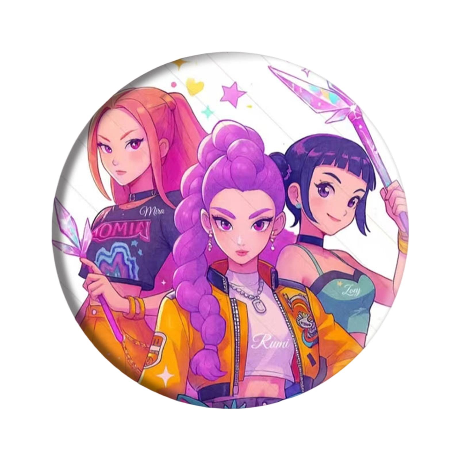 

Anime Round Bar Animation Badge One Size