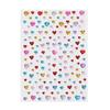3D Dazzling Face Rhinestone Sticker Aurora Iridescent Rhinestone Sticker  Body Decals
