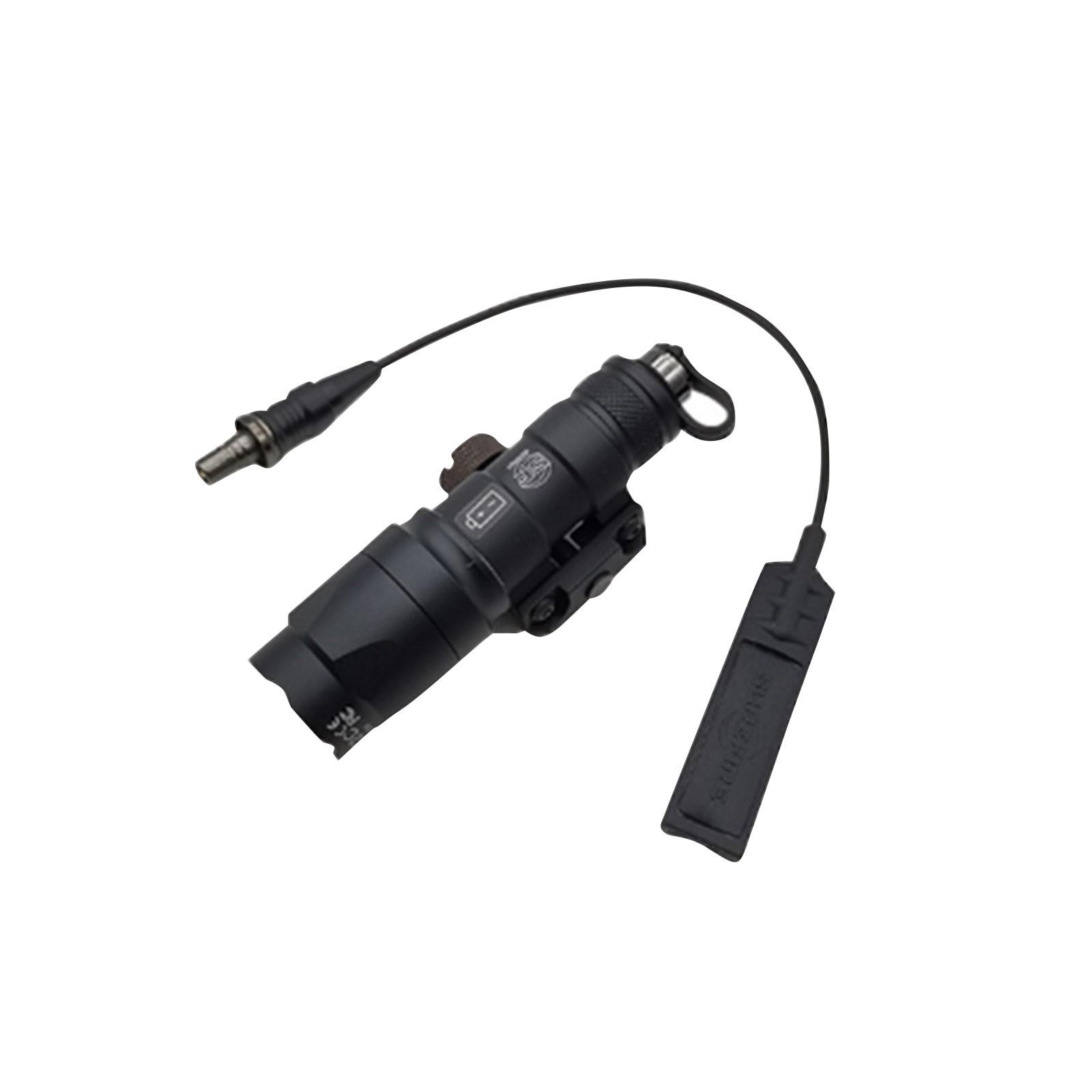 

M600C Світлодіодний білий світло зі стробоскопом Ліхтар для зброї з дистанційним ліхтарем тиску 600 люмен One Size