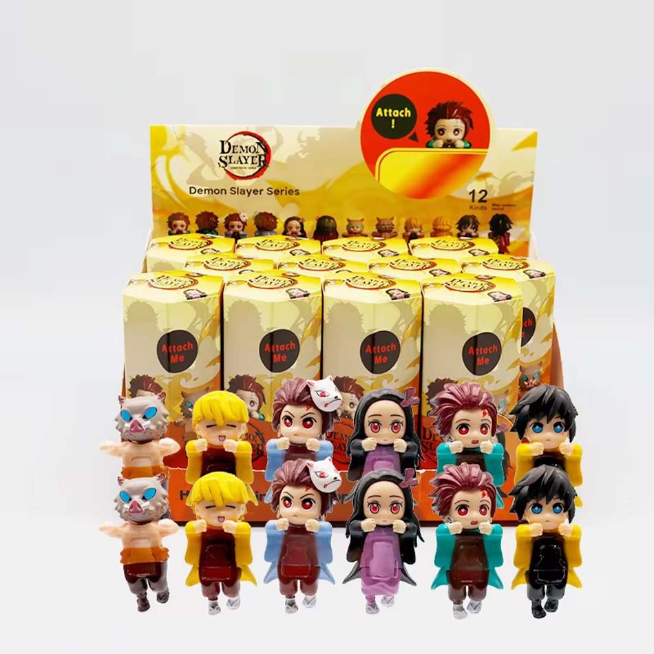 Neue Party Engel Dämonenjäger Serie Blind Box Auto Dekoration Desktop Computer Bildschrim Hand Mode Spielzeugpuppe Geburtstagsgeschenke