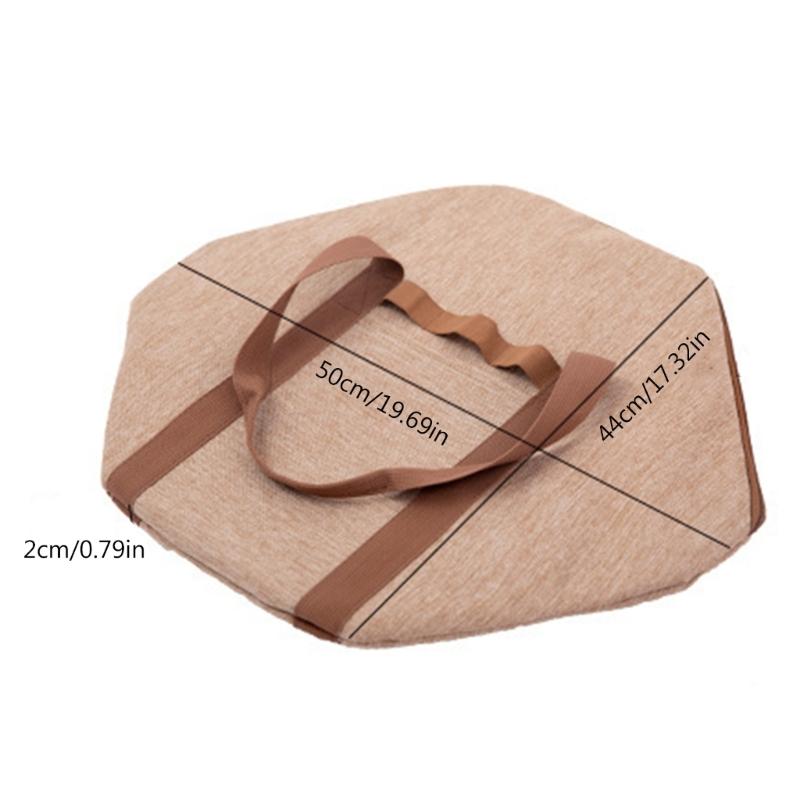 Portable Grilling Pan Pouch Cookware Storage Bag Camping Kitchen Utensil Pouch Carrying Bag Barbecue Tray Organizers