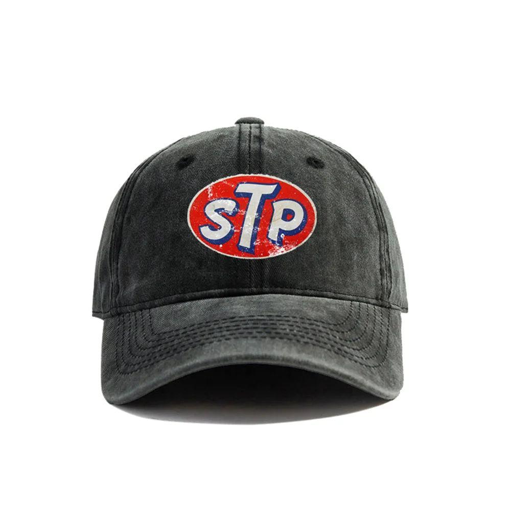 STP Baseball Caps Distressed Hats Dad Cap Men Women Retro Outdoor Sun Protection Casual and Versatile Hat Fashion