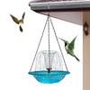 Solar Bird Bath Water Fountains Fountain Hanging Bird Feeder Hanging  Solar Powered Hummingbird Bath Bowl For Garden Bird Feeder