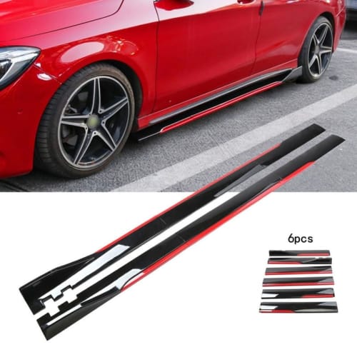 Spoiler nárazníku pro Nissan Nový model řady 40 B4 Řada DAYZ ROOX Spoiler předního nárazníku Lesklá černá 4dílná boční lišta Zadní spoiler Sportovní styl