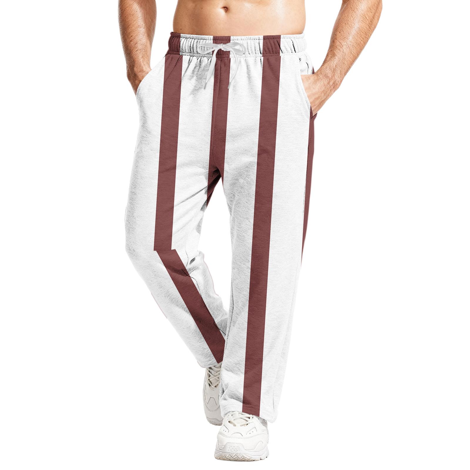 Winnerer Moon Heren Casual Joggingbroek met Relaxte Pasvorm, Stretch Tailleband en Trekkoord, Yogabroek XXL lichtbruine kleur