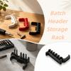 5pcs Universal Portable Bits Organizer 3D Printed Standard Bits Holder  Home Workshop