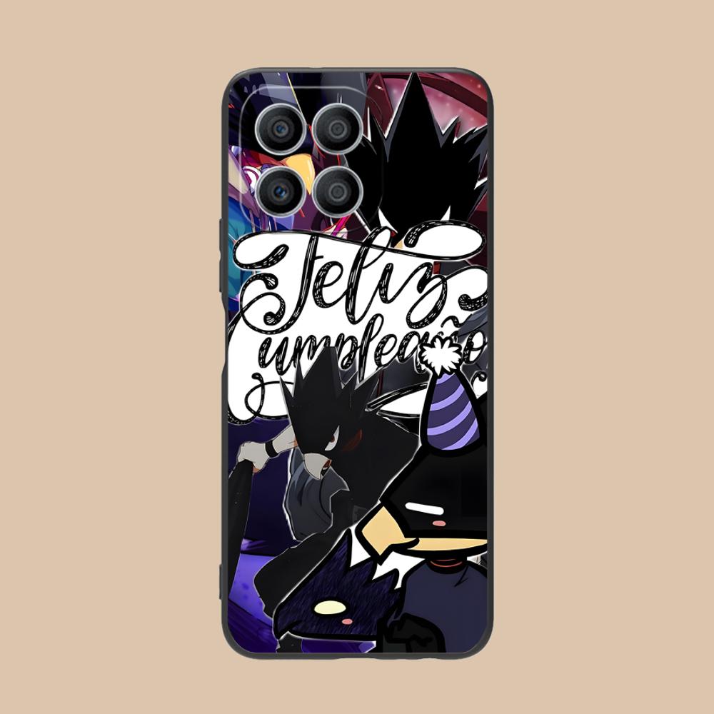 MHA Tokoyami Mobile Phone Case for Honor 90 80 70 60 50 30 20 10 9 8 7 Pro S SE Lite 5G Colorful Printing Cover Cover Luxury