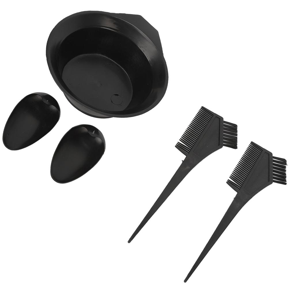 Hair Dye Coloring Kit Hair Household Tinting Bowl Soft Dye Brush Ear Cover Hair Coloring Dye Tools