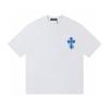 T05 CHROME HEARTS Estate 2026 Nuova T-shirt di Cotone di Alta Qualità Girocollo Larga Taglia Grande Unisex T-shirt per Coppia