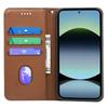 HX01 Dla Xiaomi Redmi Note 14 4G (164,84 mm) Etui portfelowe z magnetycznym zamknięciem, pokrowiec na telefon ze skóry PU