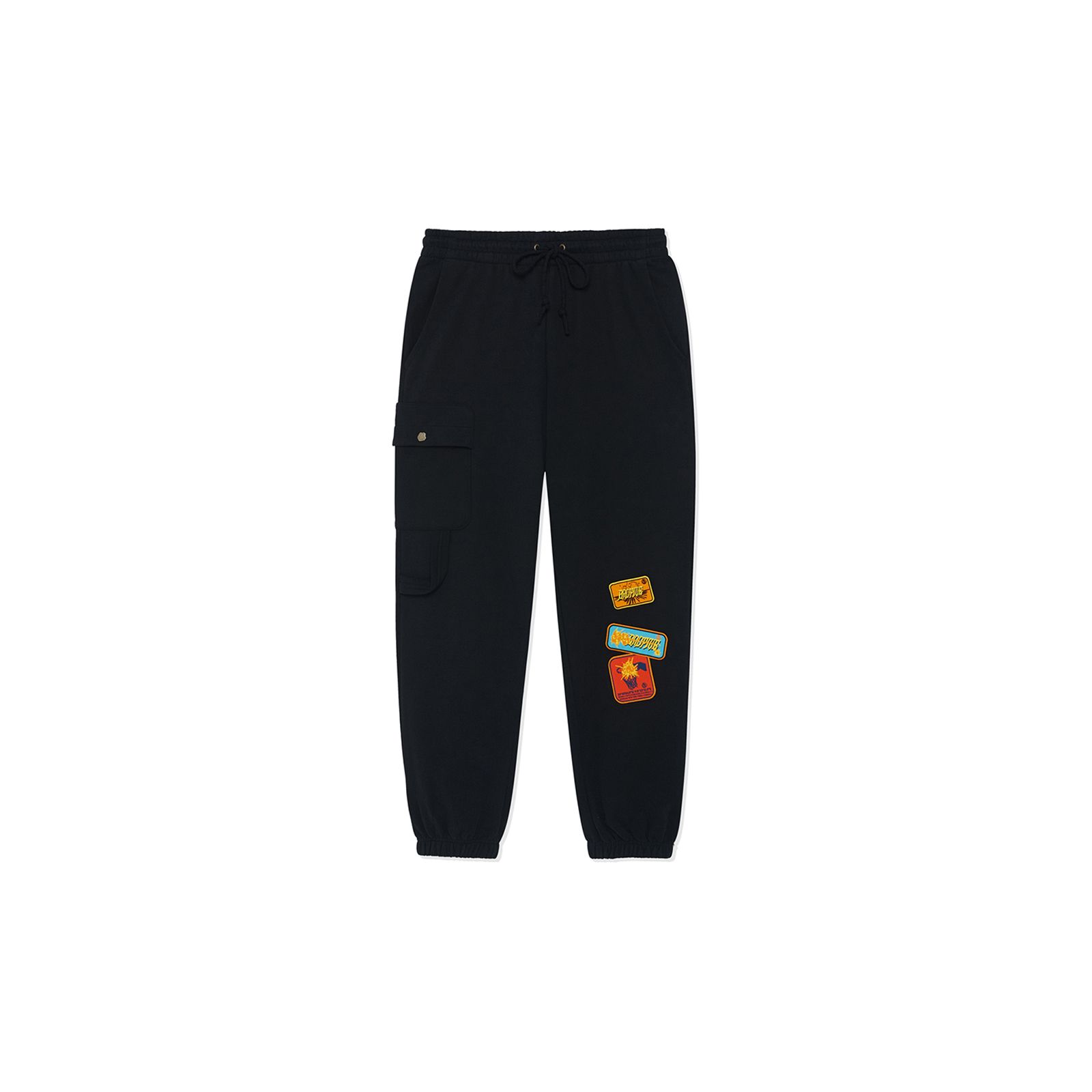 

Li-Ning Badfive Series Свободные вязаные спортивные спортивные штаны с манжетами, мужские брюки черного цвета AKLSE71-3