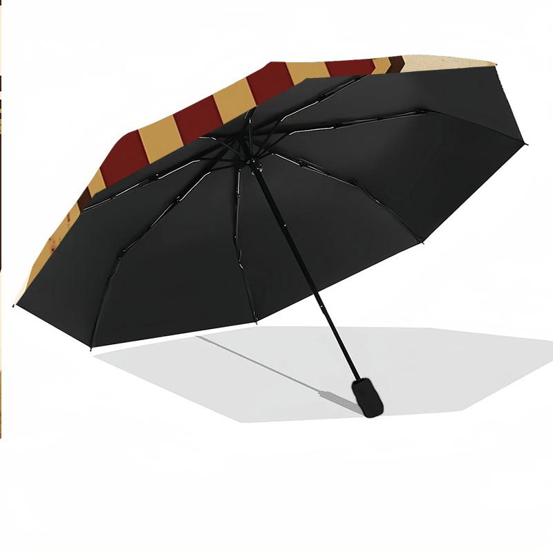 Kenworth Print 8?Ribs Automatic Umbrella Wind Resistant Lightweight Folding Umbrella For Outdoor Travel
