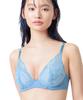Match Me KB2004 BU for a Custom Comfortable and a Clean Wing/Wacoal Bra, Women's, D75, Fit, Fit, Back.