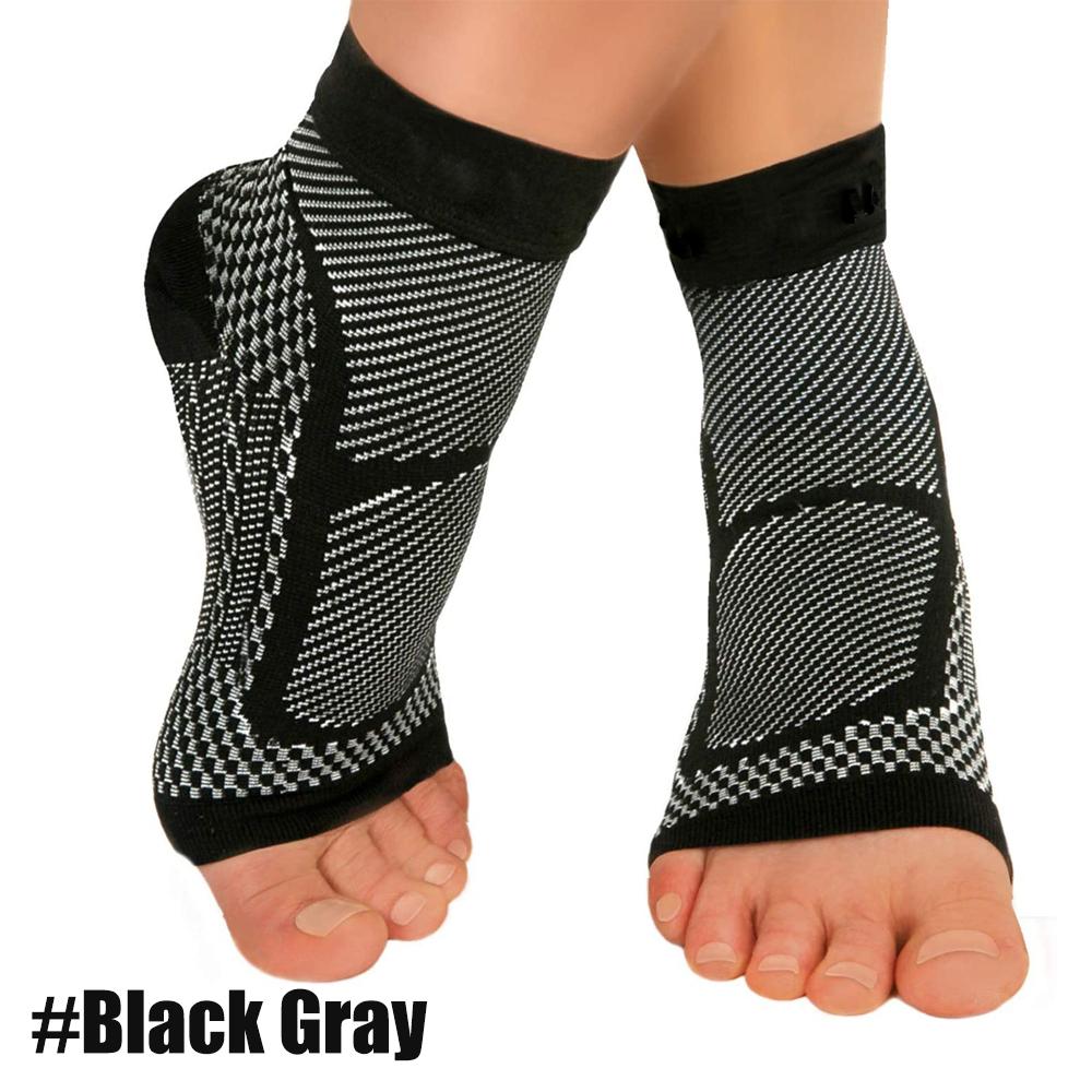 

1Pair Nano Socks Neuropathy Socks Compression Sleeve Perfect For Ankle Swellingplantar Fasciitisneuropathy - Nano Brace Perfect For Women Men S/M