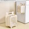 Dirty Clothes Storage Basket, Bucket, Laundry Basket, Household Wall-mounted, No Need for Drilling, Foldable Storage Basket for Dirty Clothes