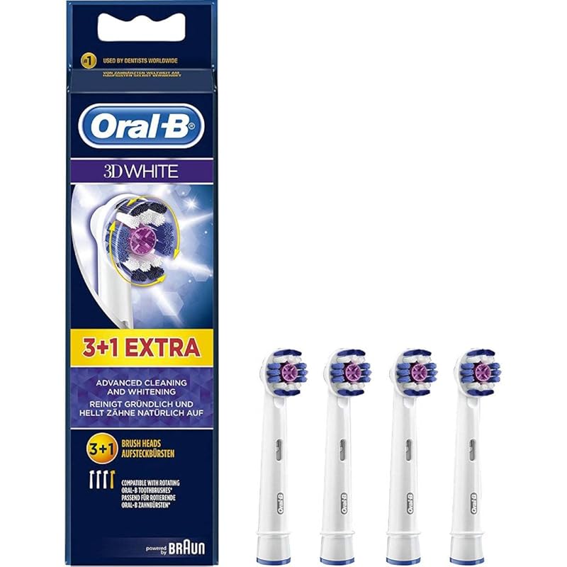 

brown Oral B replacement brush Whitening brush (4 pieces) [product]