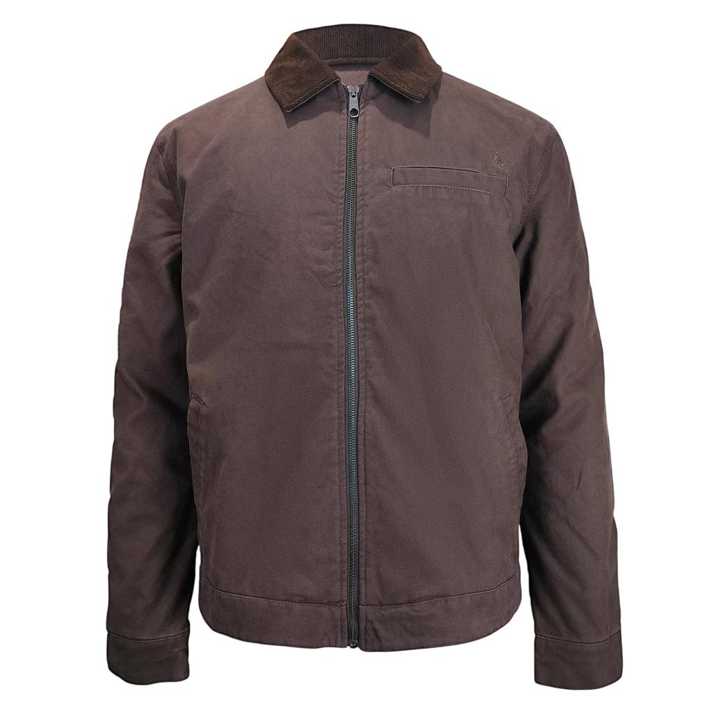Jack Wills Mens Plain Collared Varsity Jacket