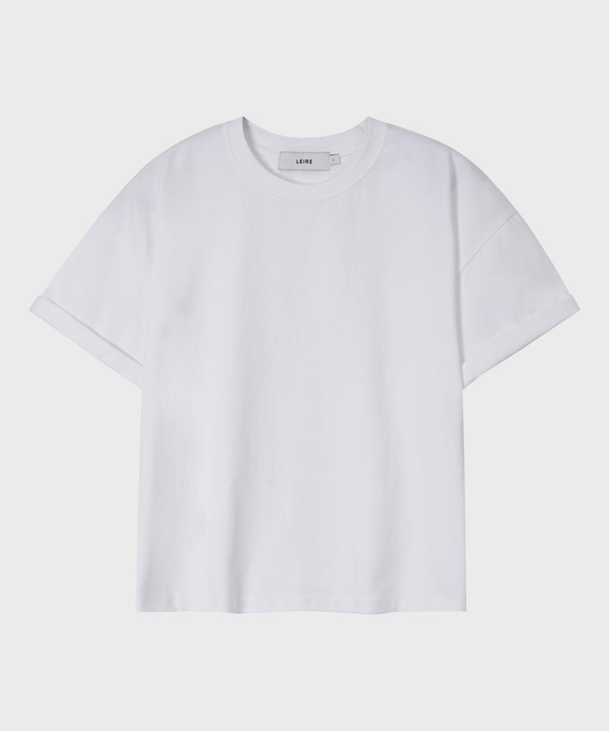 LEIRE [2Pack] Essential Crop T-Shirt (D Type)
