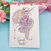 Mothers Day 3d Paper Card With Handmade Thank You Design For Celebrations